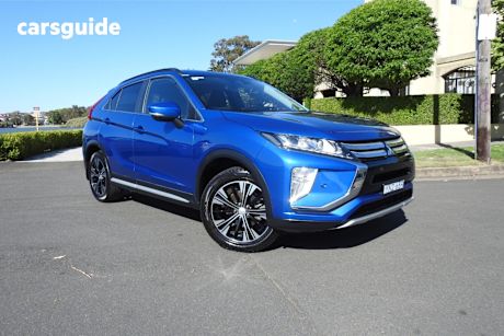 Blue 2019 Mitsubishi Eclipse Cross Wagon Ls (2Wd)