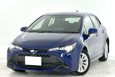Blue 2024 Toyota Corolla Hatch ASCENT SPORT HYBRID F