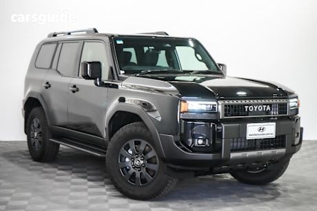 Black 2025 Toyota Landcruiser Prado Wagon Altitude