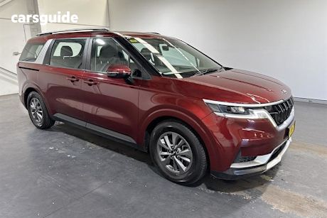 Red 2021 Kia Carnival Wagon S