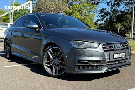 Grey 2016 Audi S3 Sedan 4WD