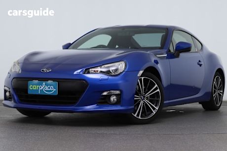 Blue 2015 Subaru BRZ Coupe