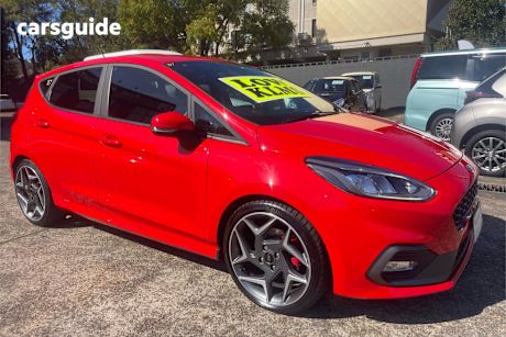 Red 2021 Ford Fiesta Hatch ST F