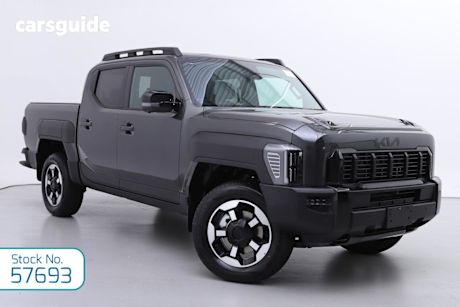 Grey 2025 Kia Tasman Double Cab Pick Up X-Line (4X4) (Std) Body Fender