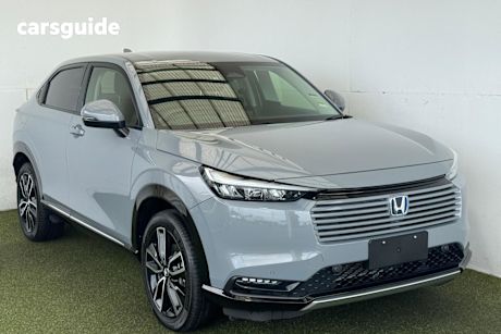 Grey 2024 Honda HR-V SUV E:HEV X F