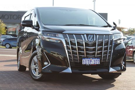 Black 2018 Toyota Alphard SUV SC AGH30W