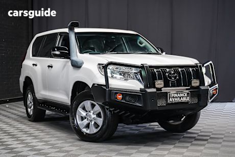White 2021 Toyota Landcruiser Prado Wagon Gx 7 Seat