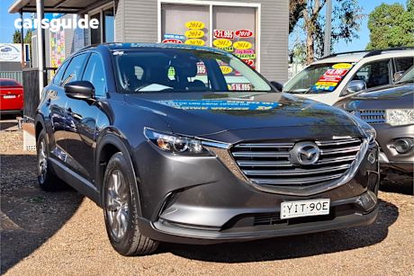 Grey 2018 Mazda CX-9 SUV TOURING F