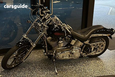 Black 2001 HARLEY-DAVIDSON SOFTTAIL STANDARD OtherCar