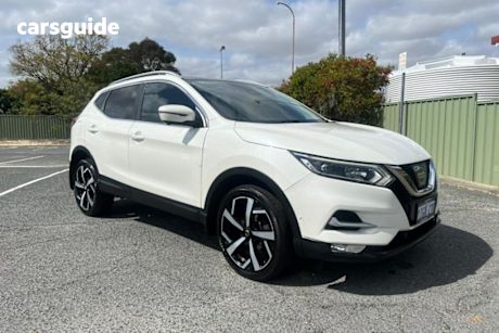 White 2017 Nissan Qashqai Wagon N-Tec