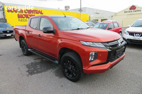 Orange 2020 Mitsubishi Triton Double Cab Pick Up Gsr (4X4)