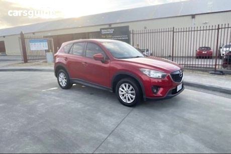 Red 2013 Mazda CX-5 Wagon Maxx Sport (4X4)