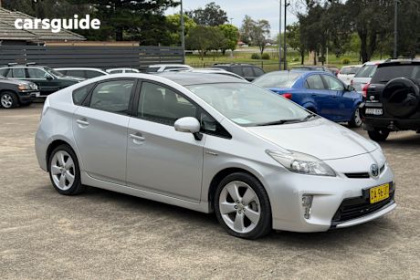 Silver 2013 Toyota Prius Hatchback I-Tech Hybrid