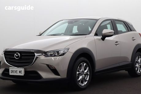 Beige 2022 Mazda CX-3 SUV MAXX SPORT F