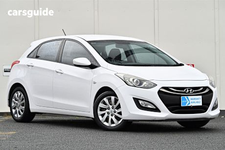 White 2014 Hyundai I30 Hatch ACTIVE F