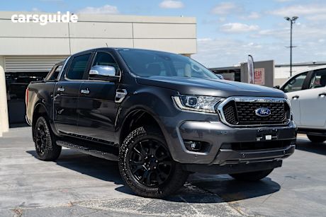Grey 2022 Ford Ranger Ute Tray XLT 4X4