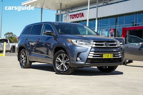 Blue 2018 Toyota Kluger Wagon Gx (4X4)