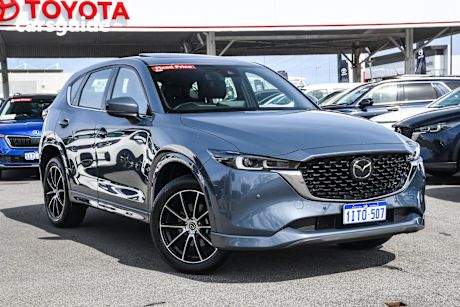 Grey 2023 Mazda CX-5 Wagon Akera Turbo (Awd)
