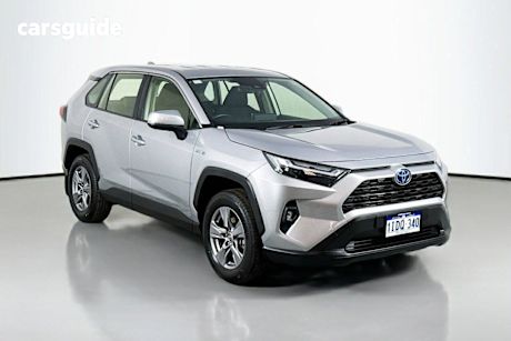 Silver 2024 Toyota RAV4 Wagon Gx (Awd) Hybrid