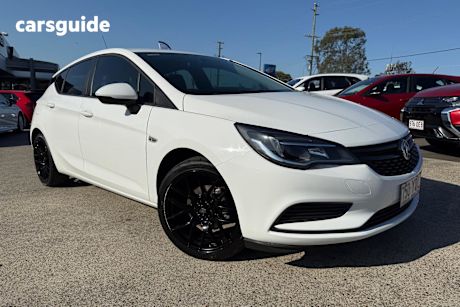 White 2018 Holden Astra Hatch R F