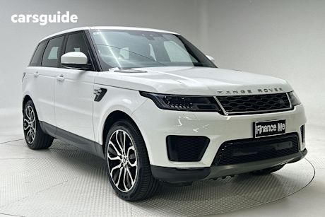 White 2018 Land Rover Range Rover Sport SUV SDV6 183KW SE 4X4