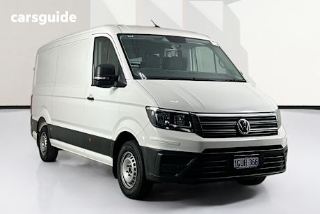 White 2019 Volkswagen Crafter Van 35 Tdi 410 Mwb