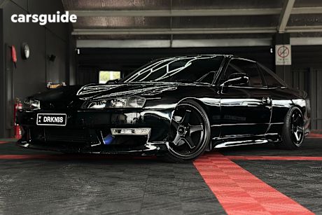 Black 1994 Nissan 180SX Coupe 180SX 2L TURBO MANUAL COUPE