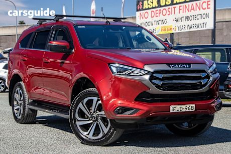 Red 2021 Isuzu MU-X SUV LS-T R