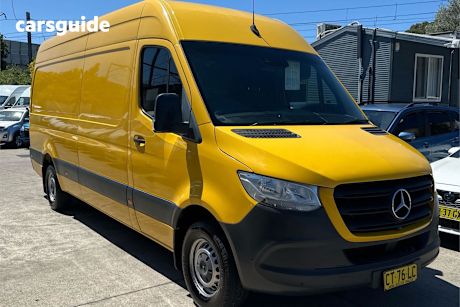 Yellow 2019 Mercedes-Benz Sprinter Commercial 314CDI R