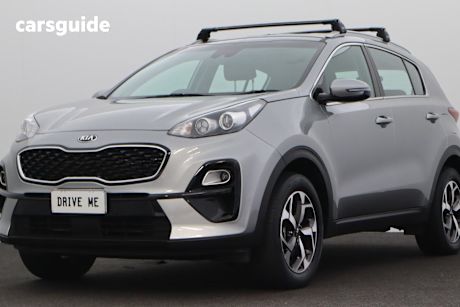 Grey 2021 Kia Sportage SUV S F