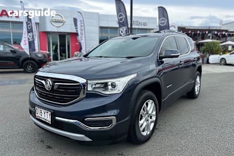 Blue 2018 Holden Acadia Wagon Lt (2Wd)