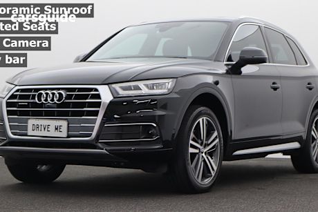 Black 2020 Audi Q5 SUV 40 TDI SPORT 4X4