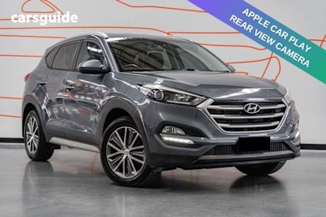 Grey 2017 Hyundai Tucson SUV ACTIVE X F