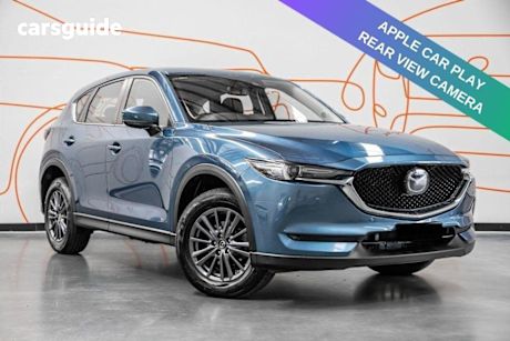 Blue 2020 Mazda CX-5 SUV MAXX SPORT F