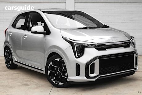 Silver 2025 Kia Picanto Hatch GT-LINE F
