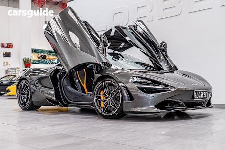Grey 2021 McLaren 720S Coupe Performance