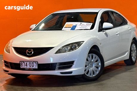 White 2009 Mazda 6 Sedan Limited