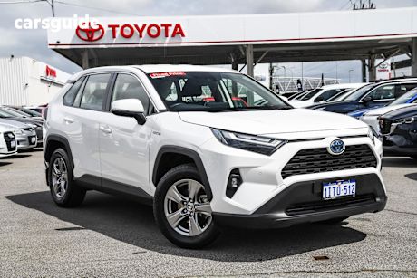 White 2024 Toyota RAV4 SUV GX F