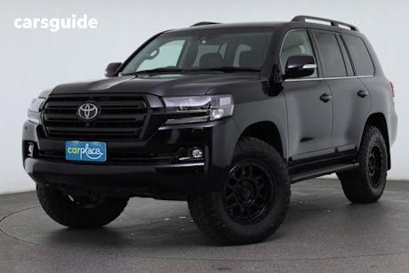 Black 2017 Toyota Landcruiser Wagon Sahara (4X4)