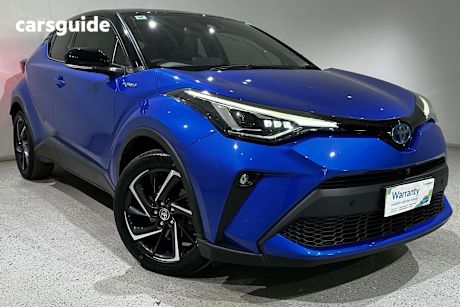Blue 2021 Toyota C-HR SUV KOBA F