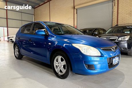 Blue 2008 Hyundai I30 Hatch SR F