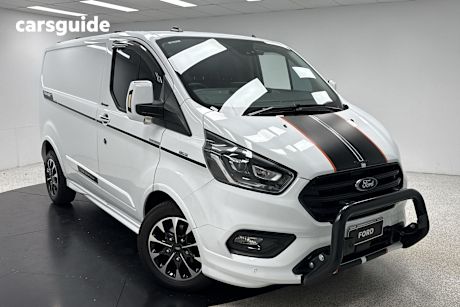 White 2023 Ford Transit Custom Commercial 320S SPORT F