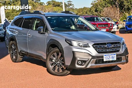 Silver 2024 Subaru Outback SUV AWD TOURING XT 4WD