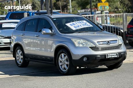 Silver 2008 Honda CR-V SUV LUXURY 4X4