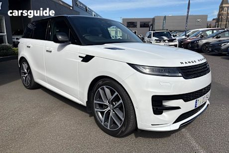 White 2024 Land Rover Range Rover Sport SUV P400 DYNAMIC SE 4X4