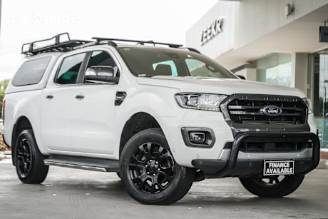 White 2021 Ford Ranger Double Cab Pick Up Wildtrak X 2.0 (4X4)