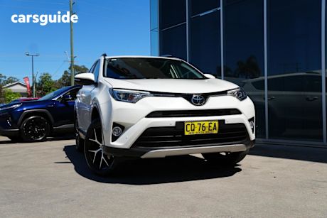 White 2017 Toyota RAV4 Wagon Gxl (4X4)