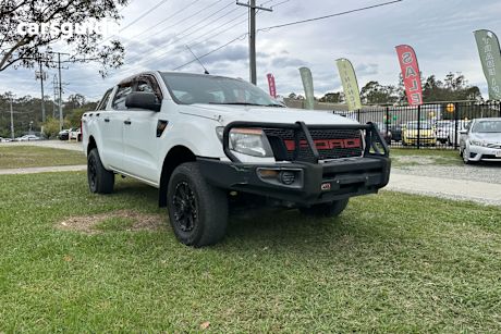 White 2013 Ford Ranger Crew Cab Chassis Xl 2.2 (4X4)