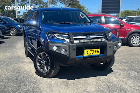 Blue 2021 Mitsubishi Triton Double Cab Pick Up Gls (4X4)