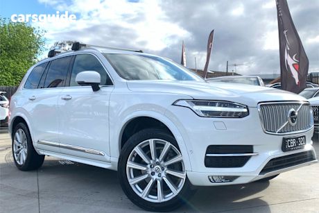 White 2016 Volvo XC90 SUV T6 INSCRIPTION 4X4